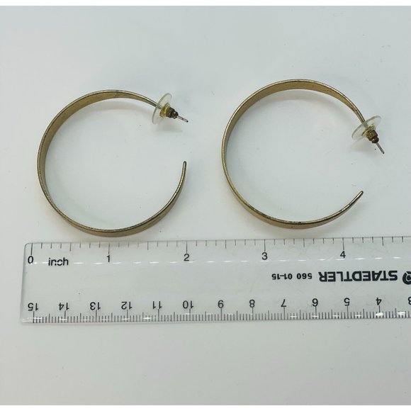 Copper Hoop Earrings, Boho Vacation Minimal - Picture 4 of 4